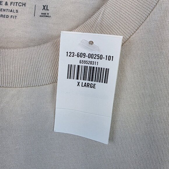 Guinness Abercrombie & Fitch Shirt Mens Size XL Beige My Goodness Graphic Tee - Picture 3 of 12